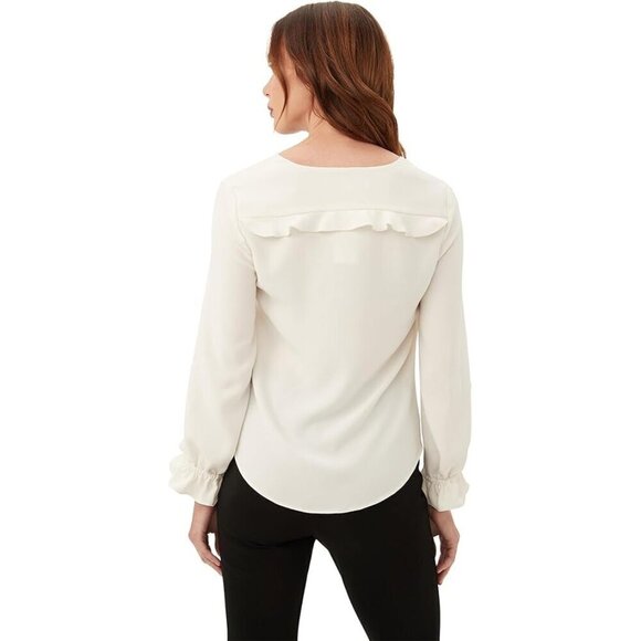 💕TRINA TURK💕 Owl Top ~ White Medium M NWT - Picture 2 of 12